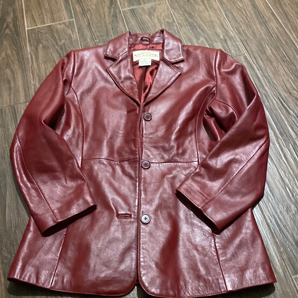 Timeless Quality NewYork classics genuine leather coat
